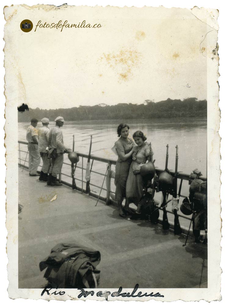 LCM_329 / Río Magdalena / Papel / Gelatina / 6.5*9 / BYN