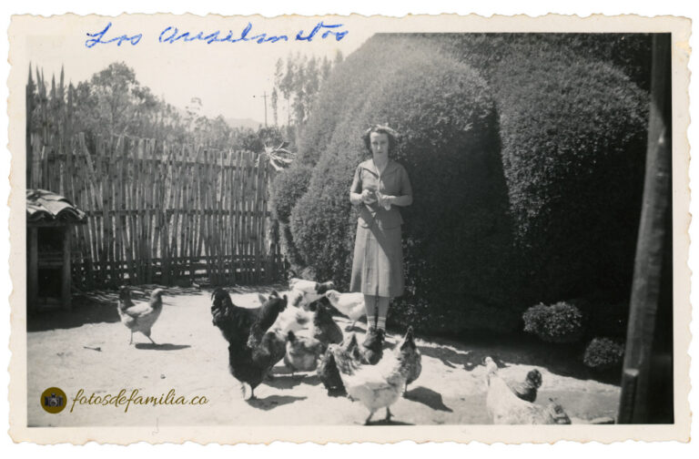 MEG_099 / María Elena González Mesa / Finca Los Anselmitos, La Ceja, Antioquia / Papel brillante / 7,5*11,5 / BYN